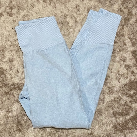 Pants - alosoft lounge legging light blue